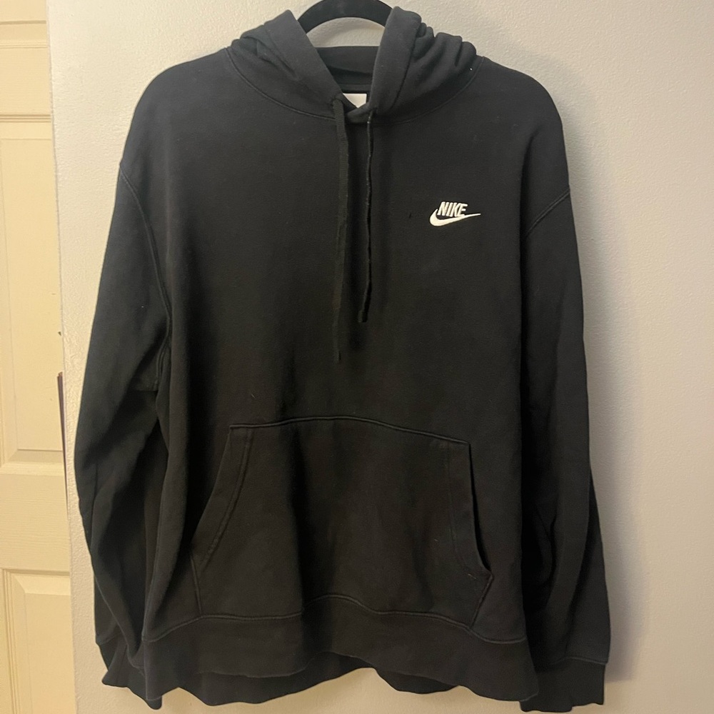 Nike Black Sweatshirt Classic Pullover Hoodie